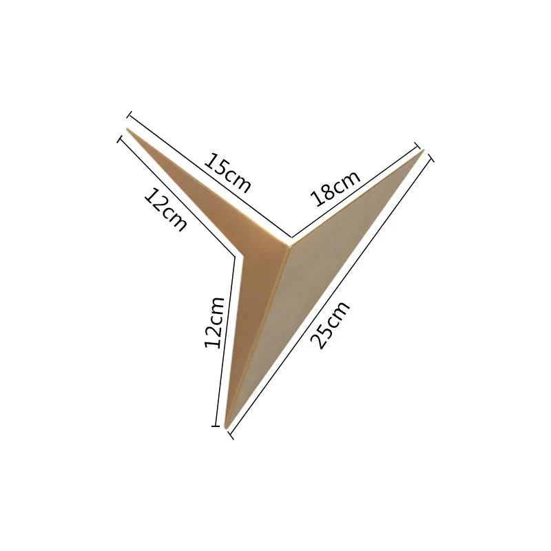 NoctiLux geometrische LED wandlamp  | Eigentijdse bedverlichting voor moderne huizen
