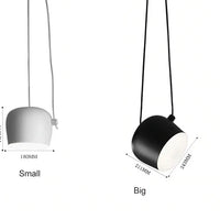LumaDrum Hanglamp Met Kabel-Aangedreven Lamp Fixture
