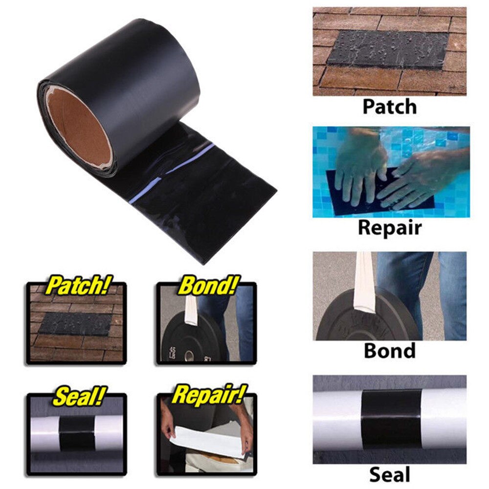 FixSeal Waterdichte Reparatietape – Directe Afsluiting voor Binnen en Buiten
