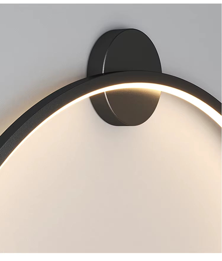 NovaHalo LumaNova Circulaire Wandlamp Voor Moderne Minimalistische Interieurs
