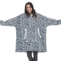 Ultra Zachte Fleece En Wol Hooded Deken Voor Comfort En Warmte Thuis