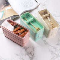 3-laags Bento-doos