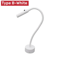 Moderne Flexibele LED-Leeswandlamp met Schakelaar voor Slaapkamer en Studie - 1W/3W