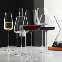 Sets van 2, 4 & 6 Handgemaakte Kristallen Wijn- & Champagneglazen - 4 Maten