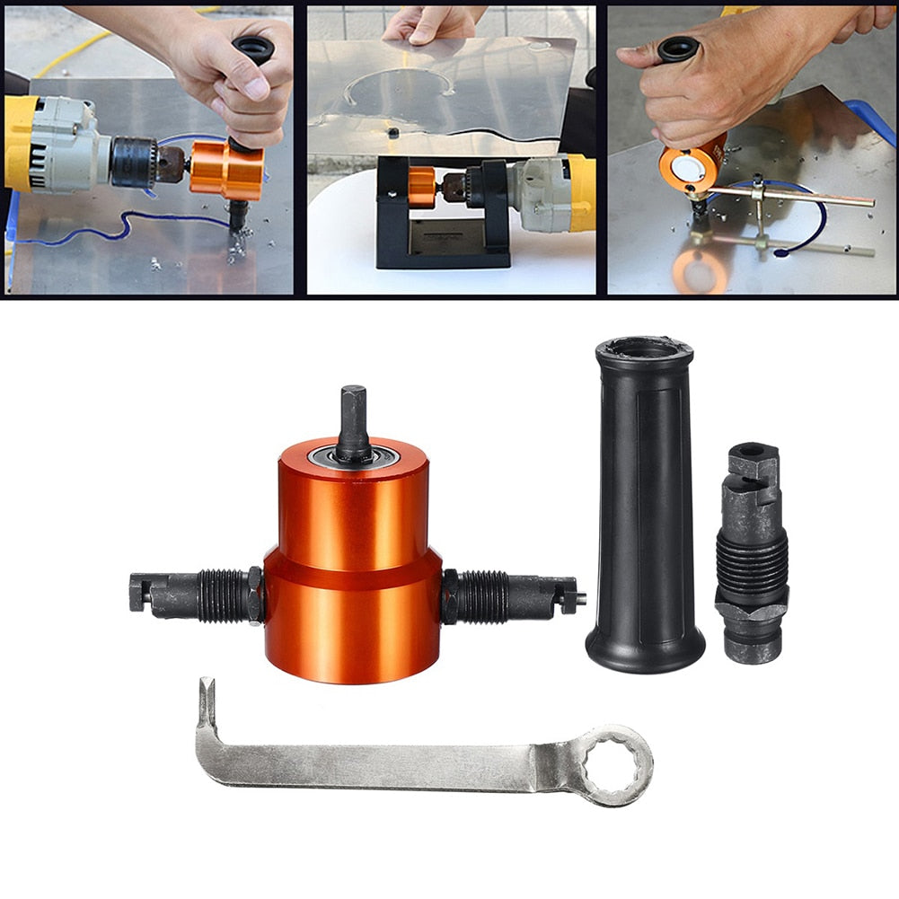 Dubbelhoofdige metalen Nibbler Cutter