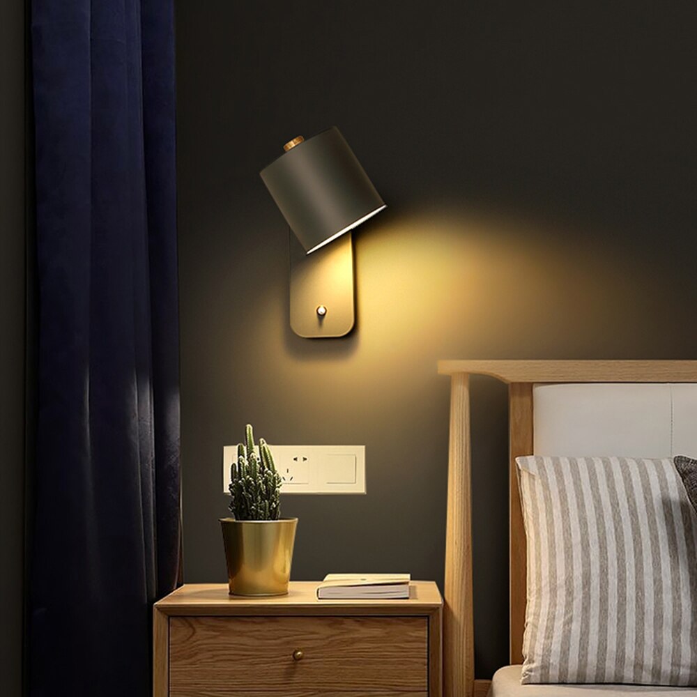 LED Wandlamp met Schakelaar | Modern Metaal Design