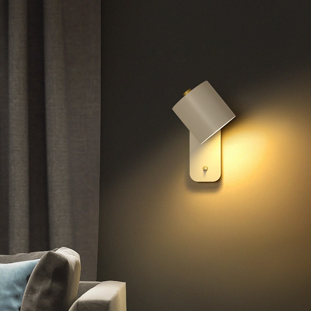 LED Wandlamp met Schakelaar | Modern Metaal Design