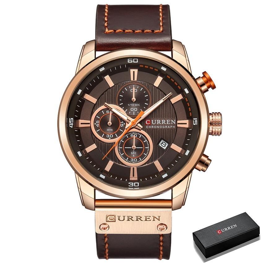 CURREN Chronograaf herenuurwerk