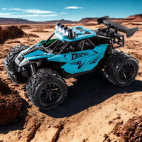 Snelheidsauto RC | Radiografisch Bestuurbaar Voertuig met Metalen Chassis en LED-balk
