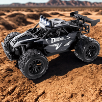 Snelheidsauto RC | Radiografisch Bestuurbaar Voertuig met Metalen Chassis en LED-balk