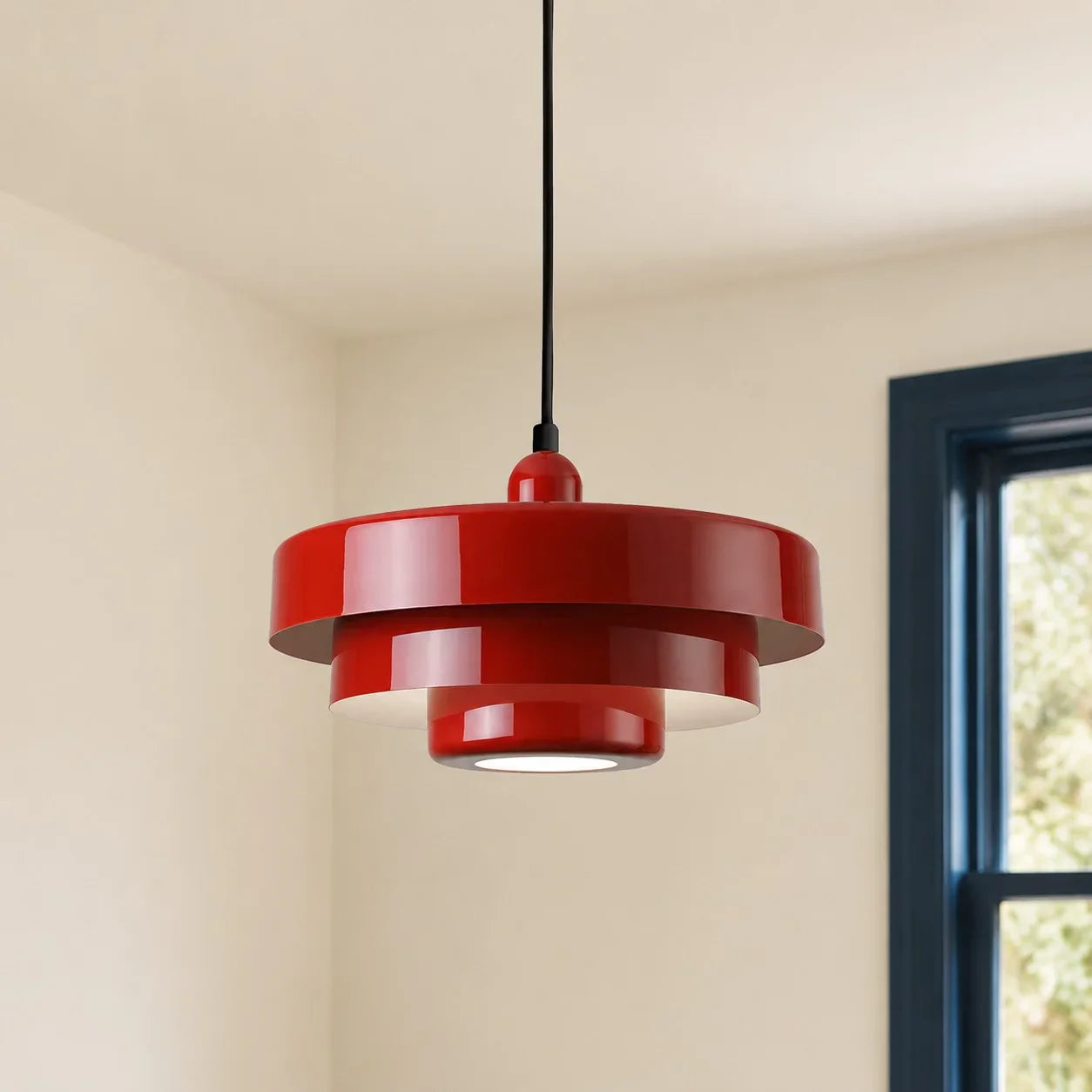 Hind Drievoudige Laag Schijf Macaron Hanglamp