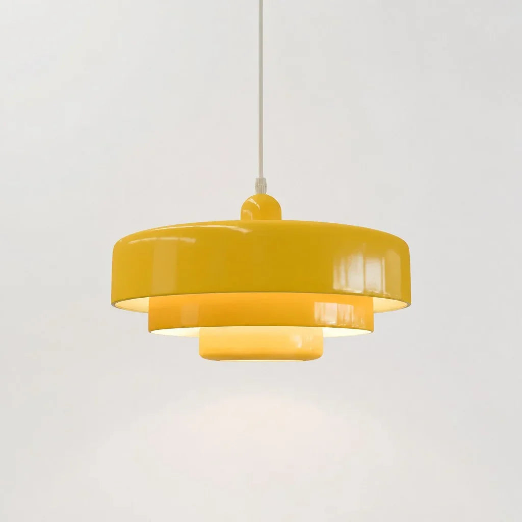 Hind Drie-Laags Schijf Macaron Hanglamp