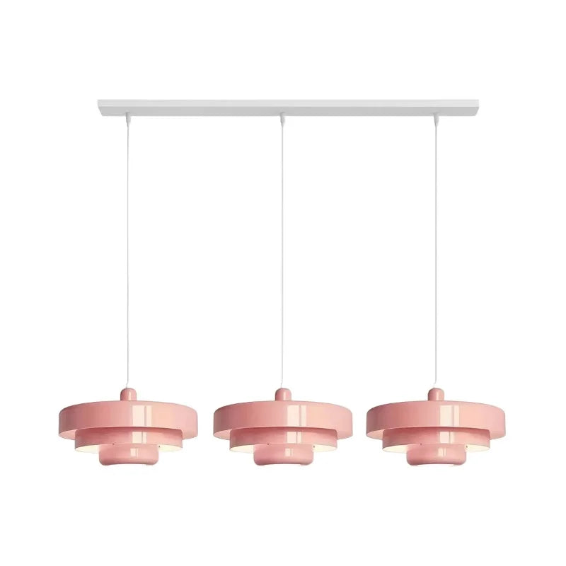 Hind Drievoudige Laag Schijf Macaron Hanglamp