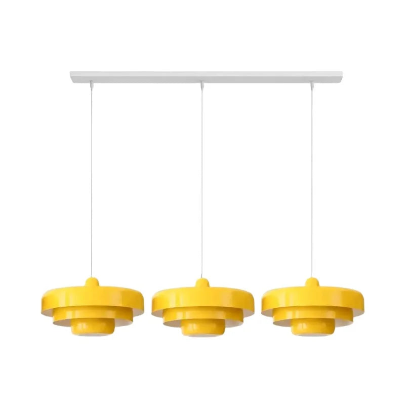Hind Drie-Laags Schijf Macaron Hanglamp