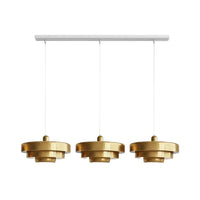 Hind Drievoudige Laag Schijf Macaron Hanglamp