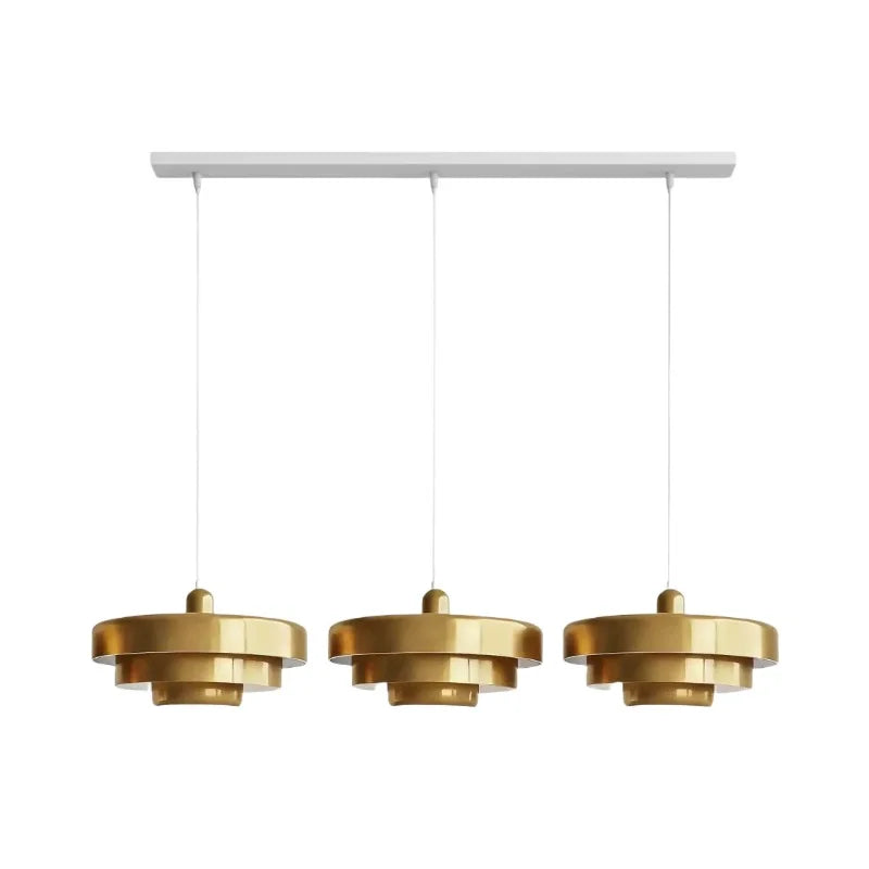 Hind Drievoudige Laag Schijf Macaron Hanglamp