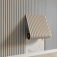 Houten panelen | 3D Akupanel Zelfklevend | Moderne Wandbekleding | WallVogue