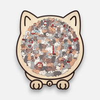 Purrzle™ | Houten Puzzel Kat 135 Stukken — Kunst, Rust & Stijl Samengebracht in één Set