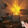 Atmosferische Watergolf Projectielamp | LED-nachtlamp met watergolfeffect voor decoratie en ontspannin