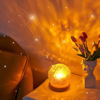 Atmosferische Watergolf Projectielamp | LED-nachtlamp met watergolfeffect voor decoratie en ontspannin