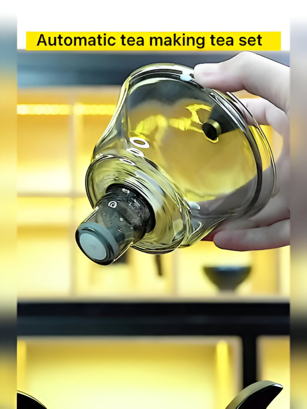 Artisan Theepot Set - Unieke Druppelvrije Theepot met Magnetische Uitgietopening, Theefilter en Ergonomische Handgreep