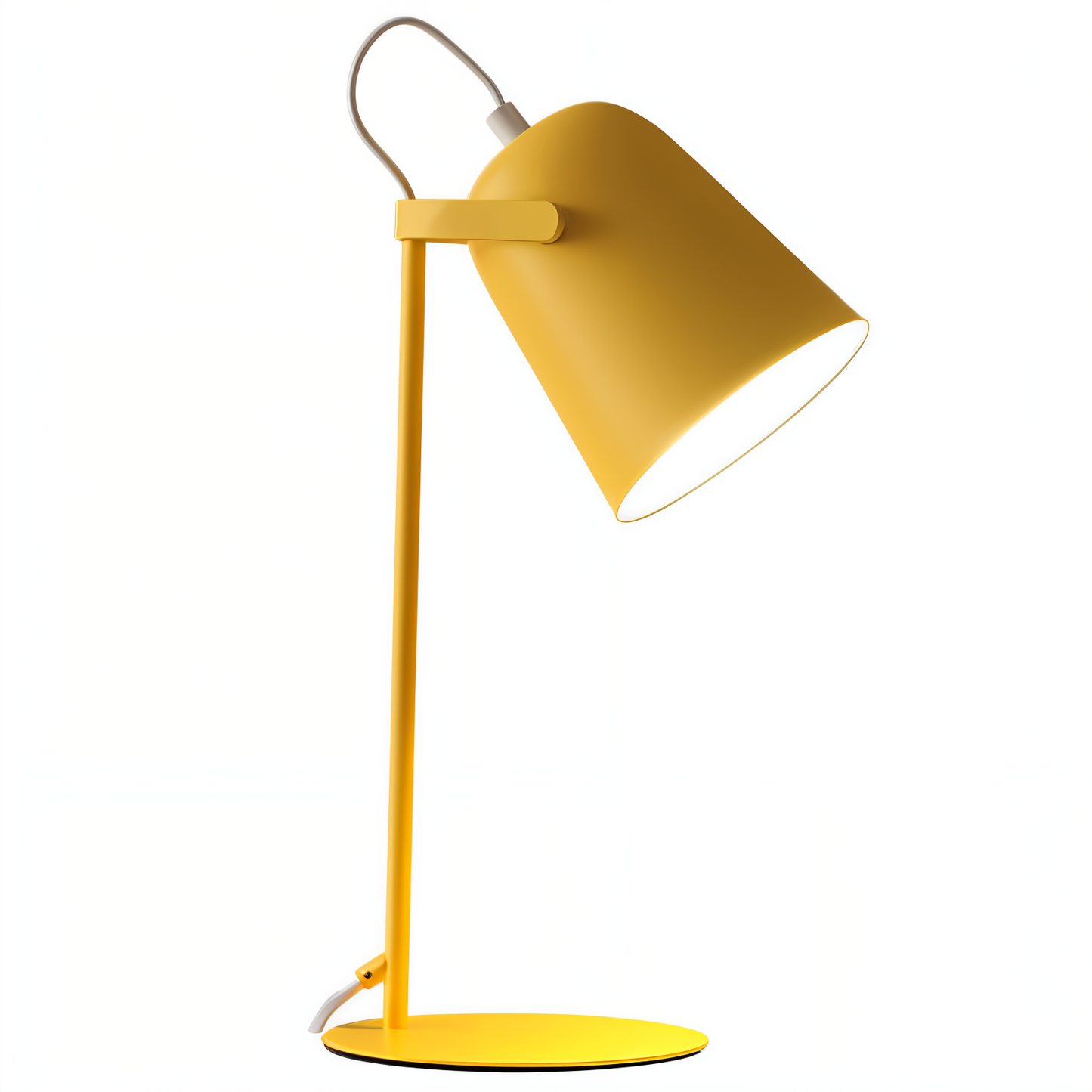 Macaron Tafellamp - Scandinavische gele Bureau Lamp - Verstelbare Lamp