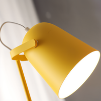 Macaron Tafellamp - Scandinavische gele Bureau Lamp - Verstelbare Lamp