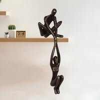 DynamicDuo - Man tilt vrouw Beeld Kunst Standbeeld