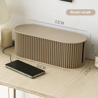 Hid Kabelbox - Minimalistische Macaron Opberging - Oplader en Kabel Organizer