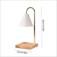 LuminaFlame - Gezellige vlamloze kaarsenwarmer lamp