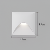 LuminiPath - Waterdichte IP65 Wandlamp - Binnen- en Buitenwandlamp - Bewegingssensor Wandlamp LED