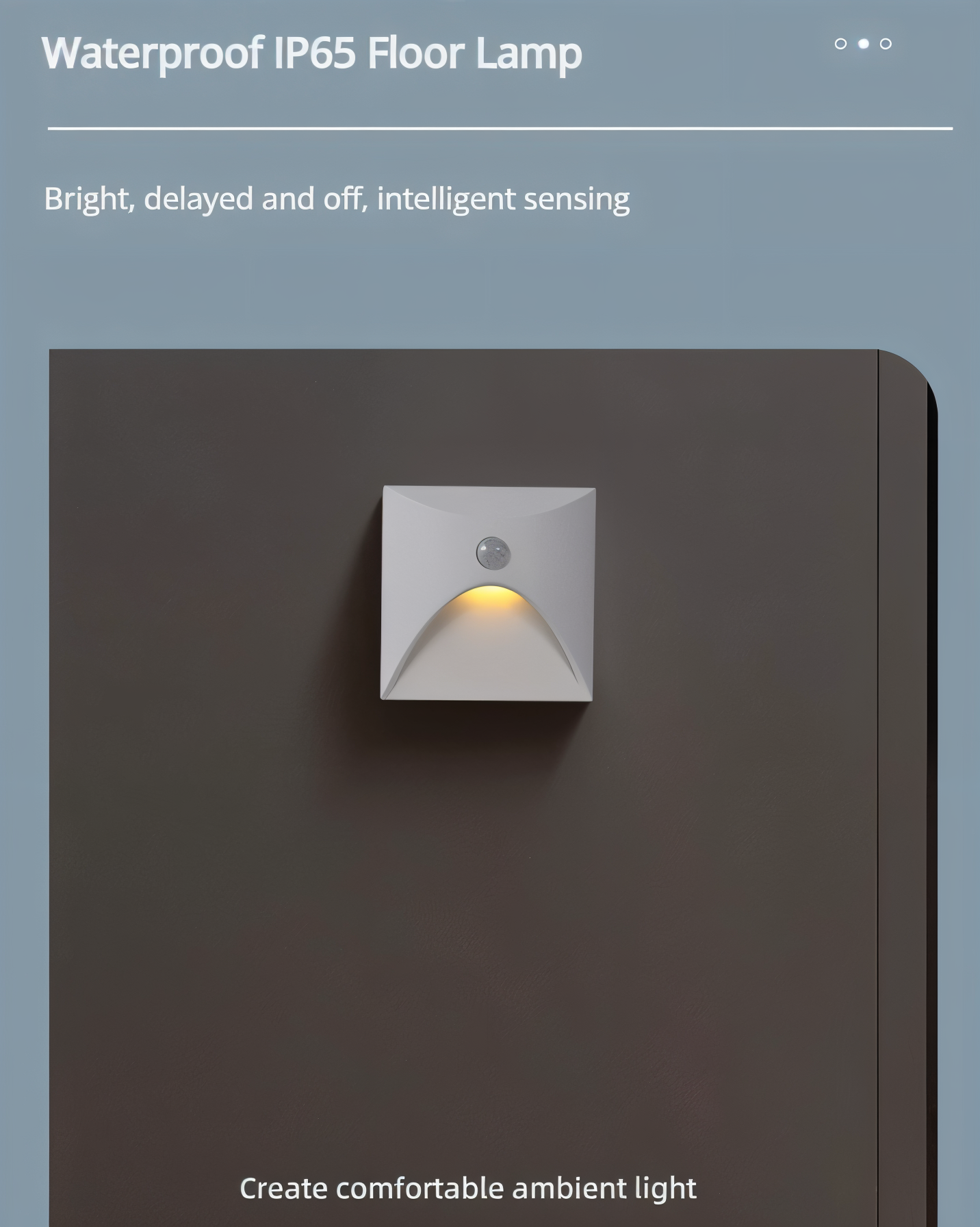 LuminiPath - Waterdichte IP65 Wandlamp - Binnen- en Buitenwandlamp - Bewegingssensor Wandlamp LED
