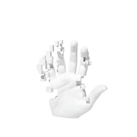 Mosaïek-Hand Standbeeld - Abstracte Hars Glitch Handpalm Figuur Ornament