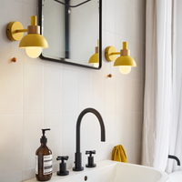Pastelkleurige wandlamp voor slaap- en woonkamer