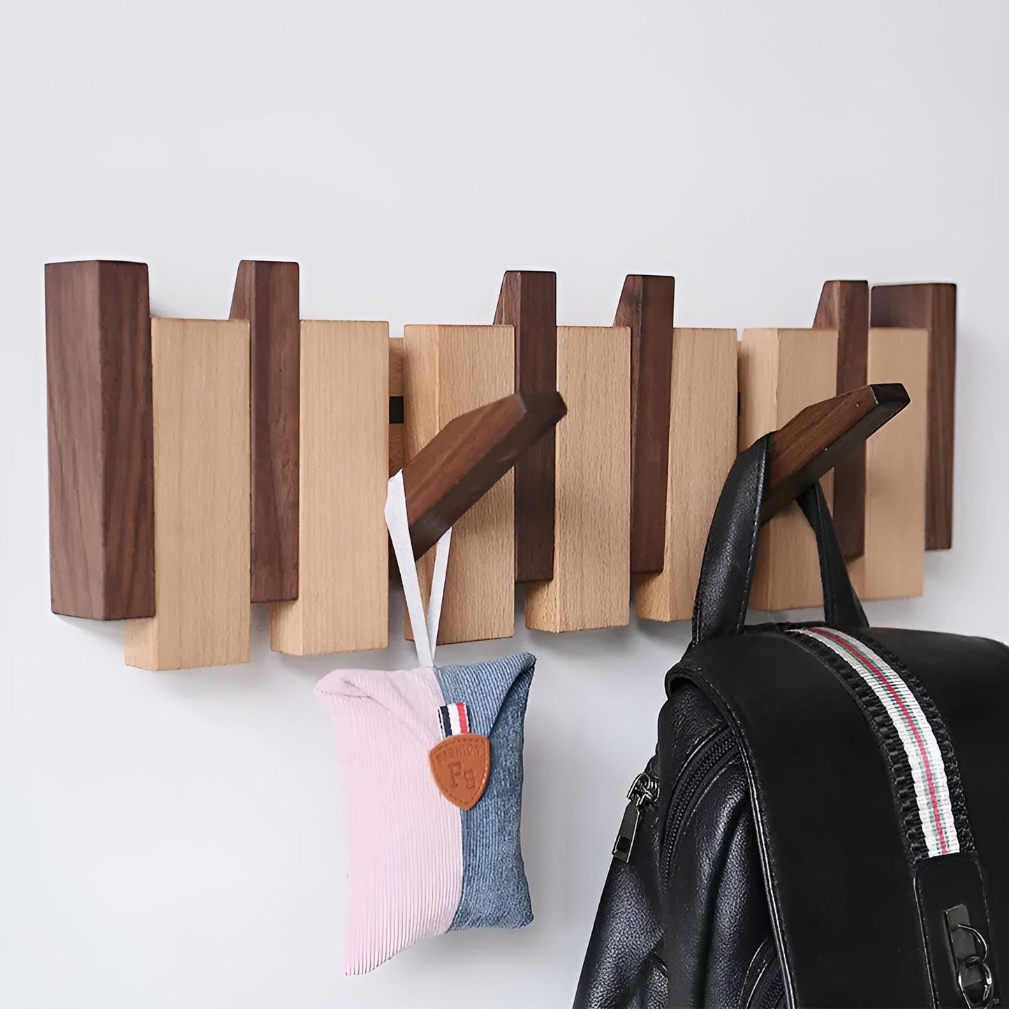 Kledinghaak | Vouwbare decoratieve wandhaak | Vanero