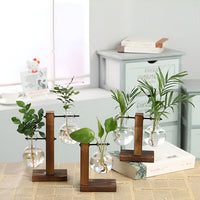 Valethra - Rustieke Houten Hydrocultuur Plantenhouder