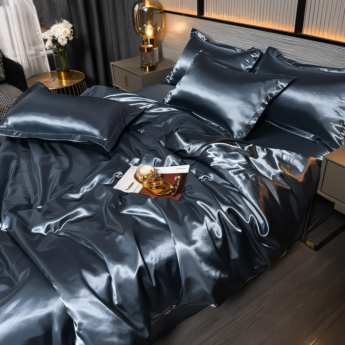 PLUSHORA - SilkCloud Duvet - Premium Ademend Zijde Beddegoed