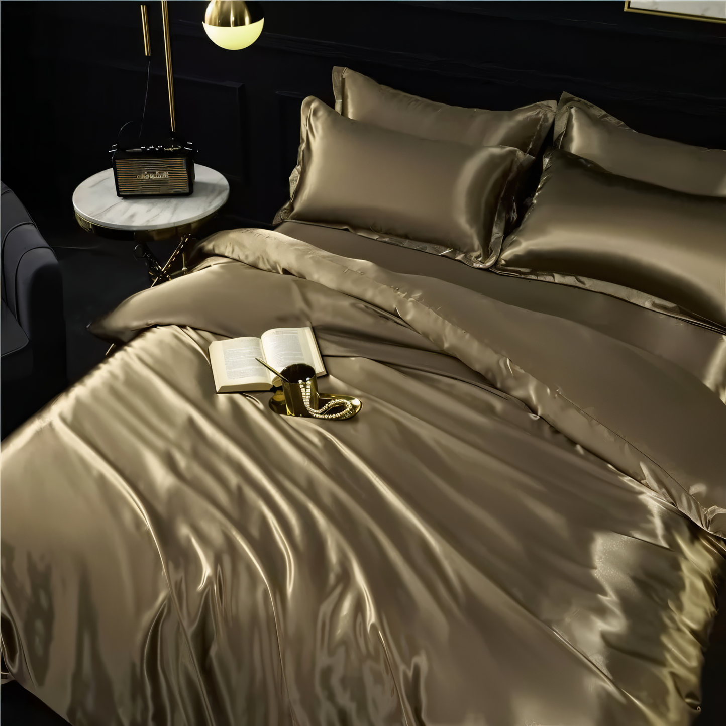 PLUSHORA - SilkCloud Duvet - Premium Ademend Zijde Beddegoed
