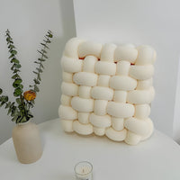 Myrrina - Decoratief Sierkussen met Knoopdesign