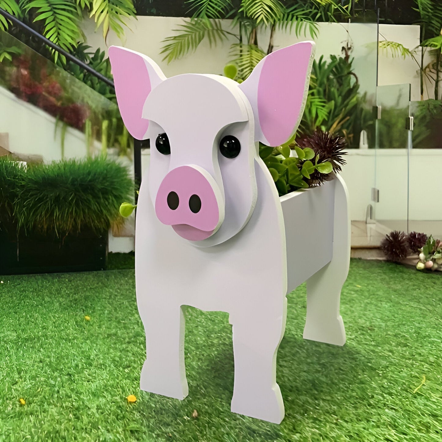 Dierenthema Bloempot - Grappige Koe Plantenbak - Schattige Dier Plantenbakken