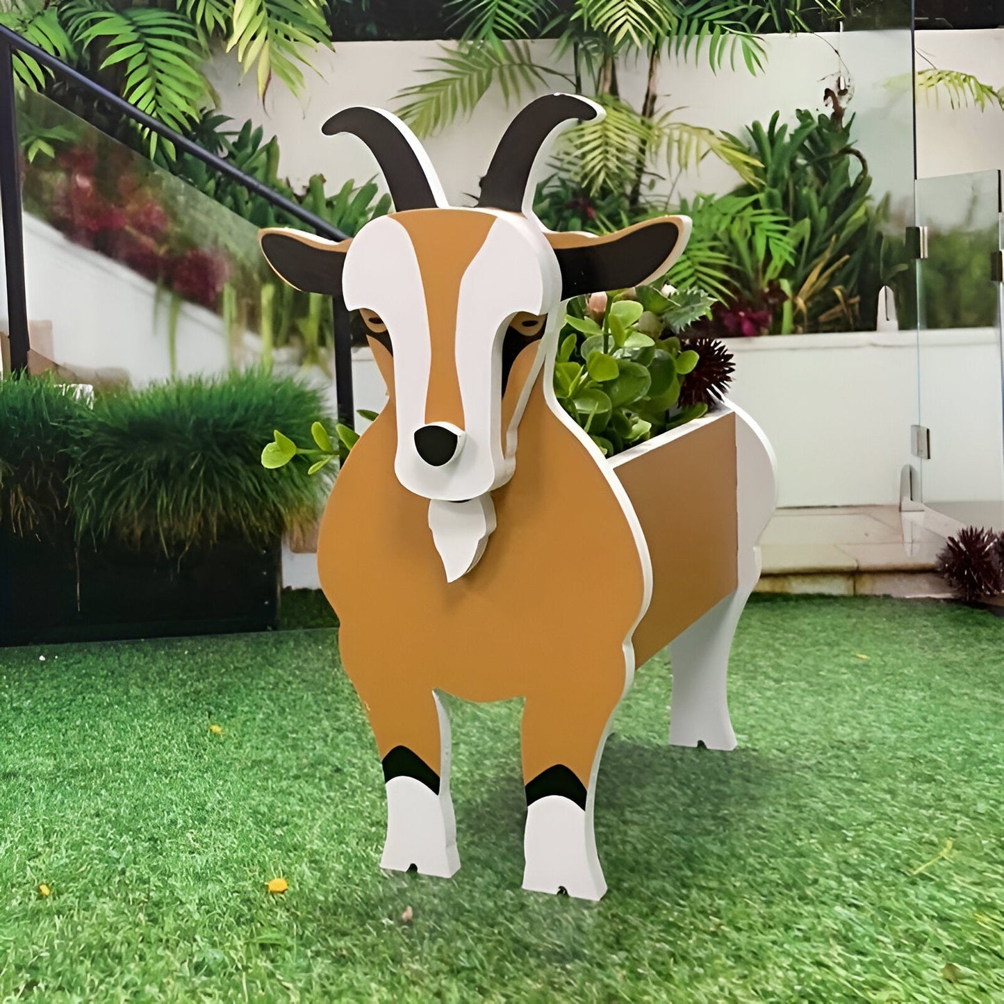 Dierenthema Bloempot - Grappige Koe Plantenbak - Schattige Dier Plantenbakken