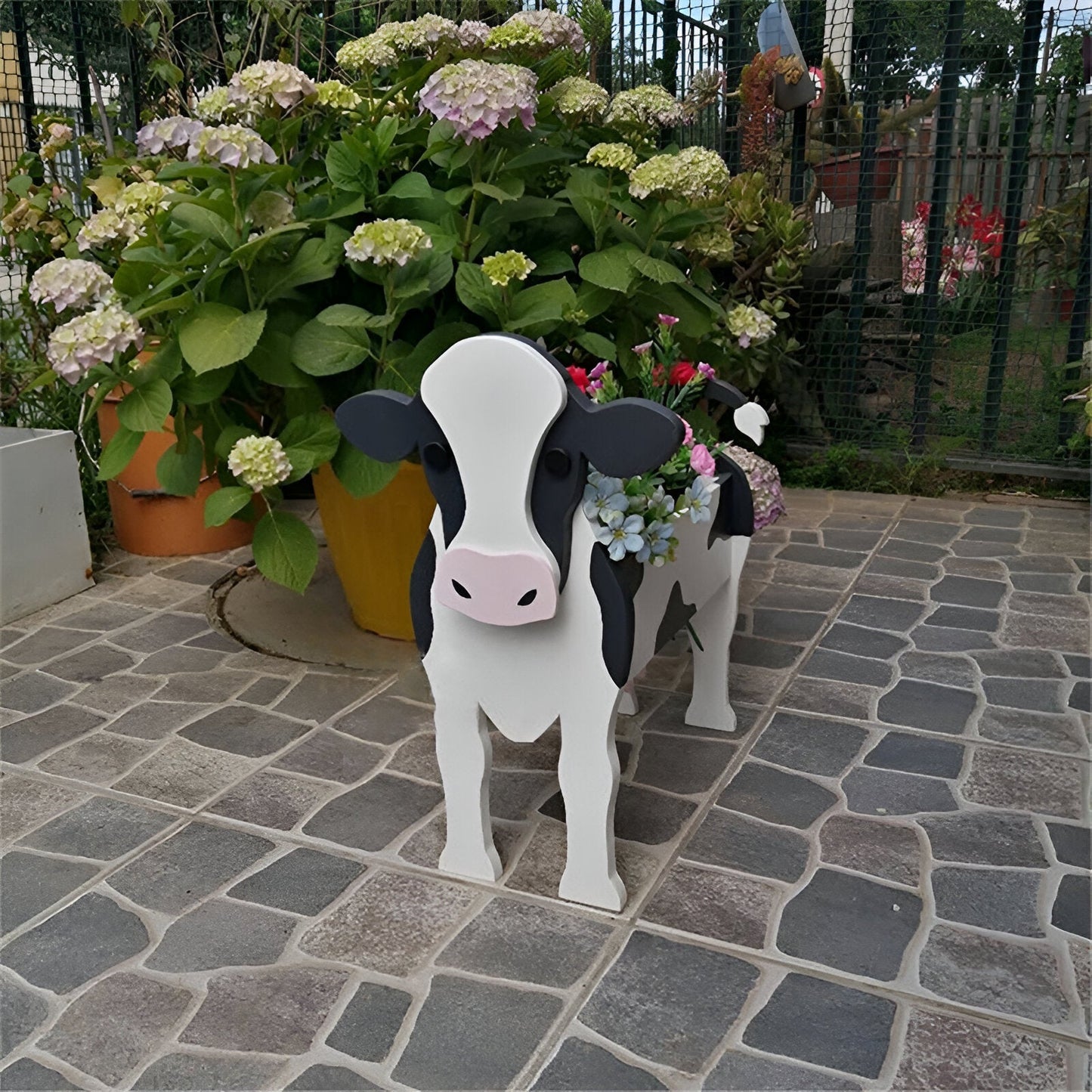 Dierenthema Bloempot - Grappige Koe Plantenbak - Schattige Dier Plantenbakken