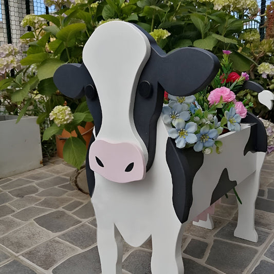 Dierenthema Bloempot - Grappige Koe Plantenbak - Schattige Dier Plantenbakken