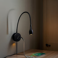 BrightNest – Flexibele wandlamp voor lezen met dimbare touchbediening