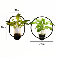 VerdantLume LED-Wandlamp met Plantenhouder