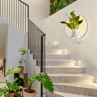 VerdantLume LED-Wandlamp met Plantenhouder