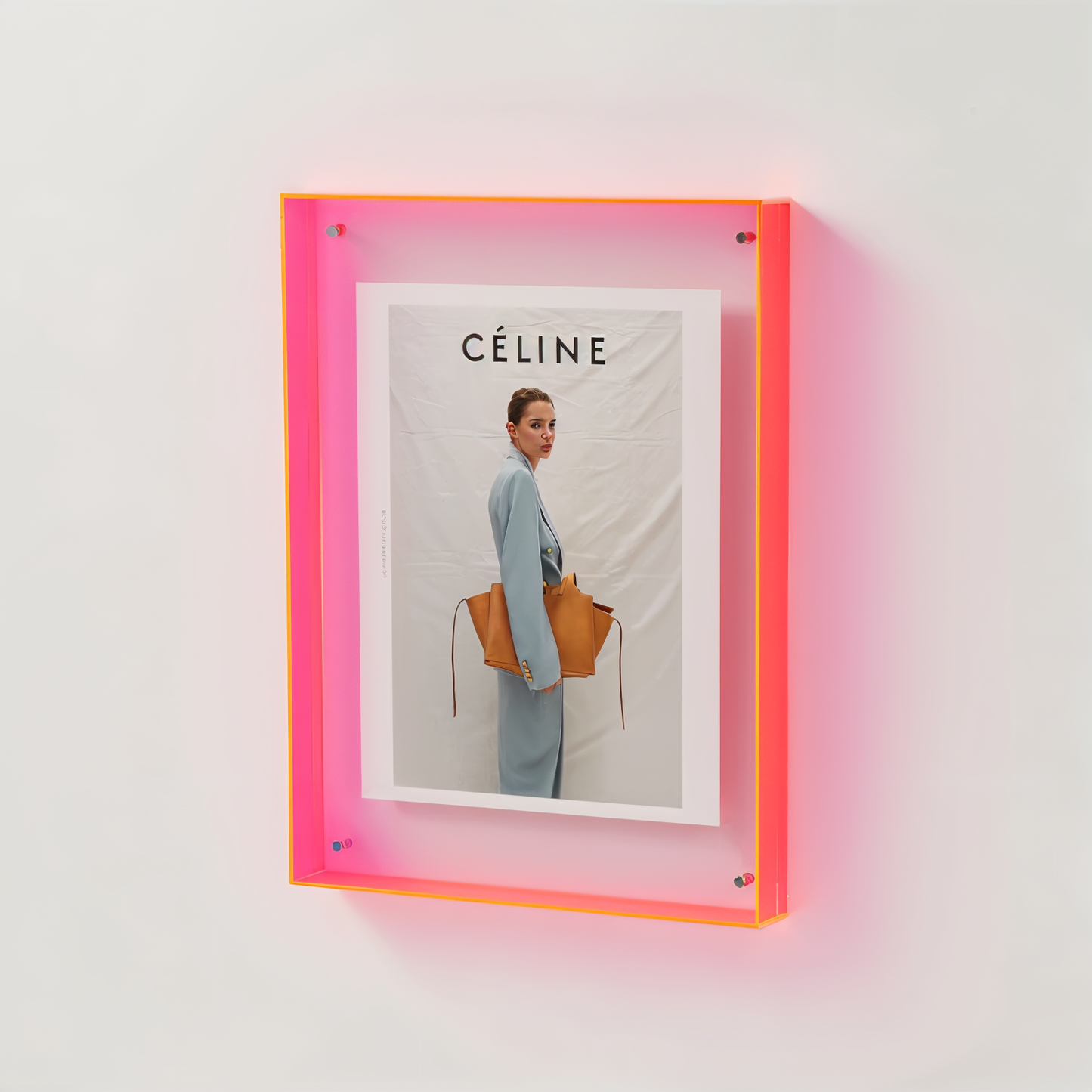 VividAcryl – Neon-Acryl-Fotoramen in de stijl van de jaren '80