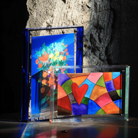 VividAcryl – Neon-Acryl-Fotoramen in de stijl van de jaren '80