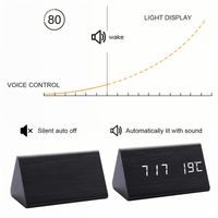 Nox - Digitale LED Wekker van Kunststof