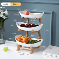 Meerlagige fruitmand van hout - Moderne fruitmand
